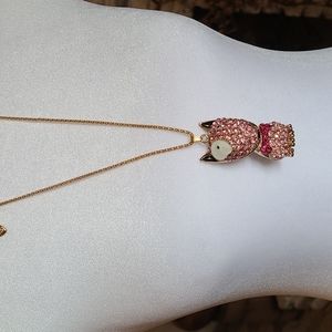 Betsey Johnson Bull Terrier Necklace